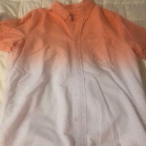 American Eagle, button down shirt, slim fit, large